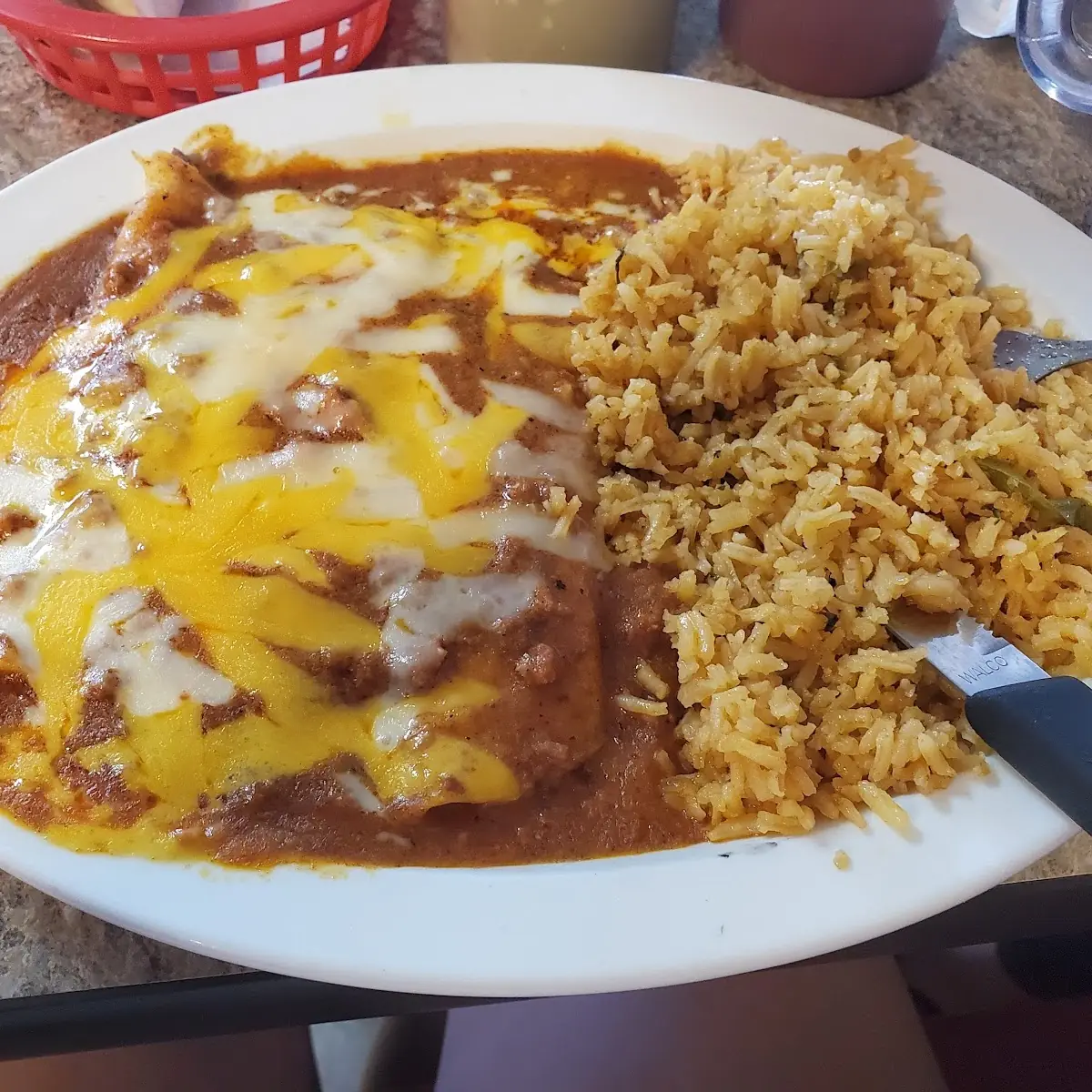 Pork Chop Ranchero Rice & Beans
