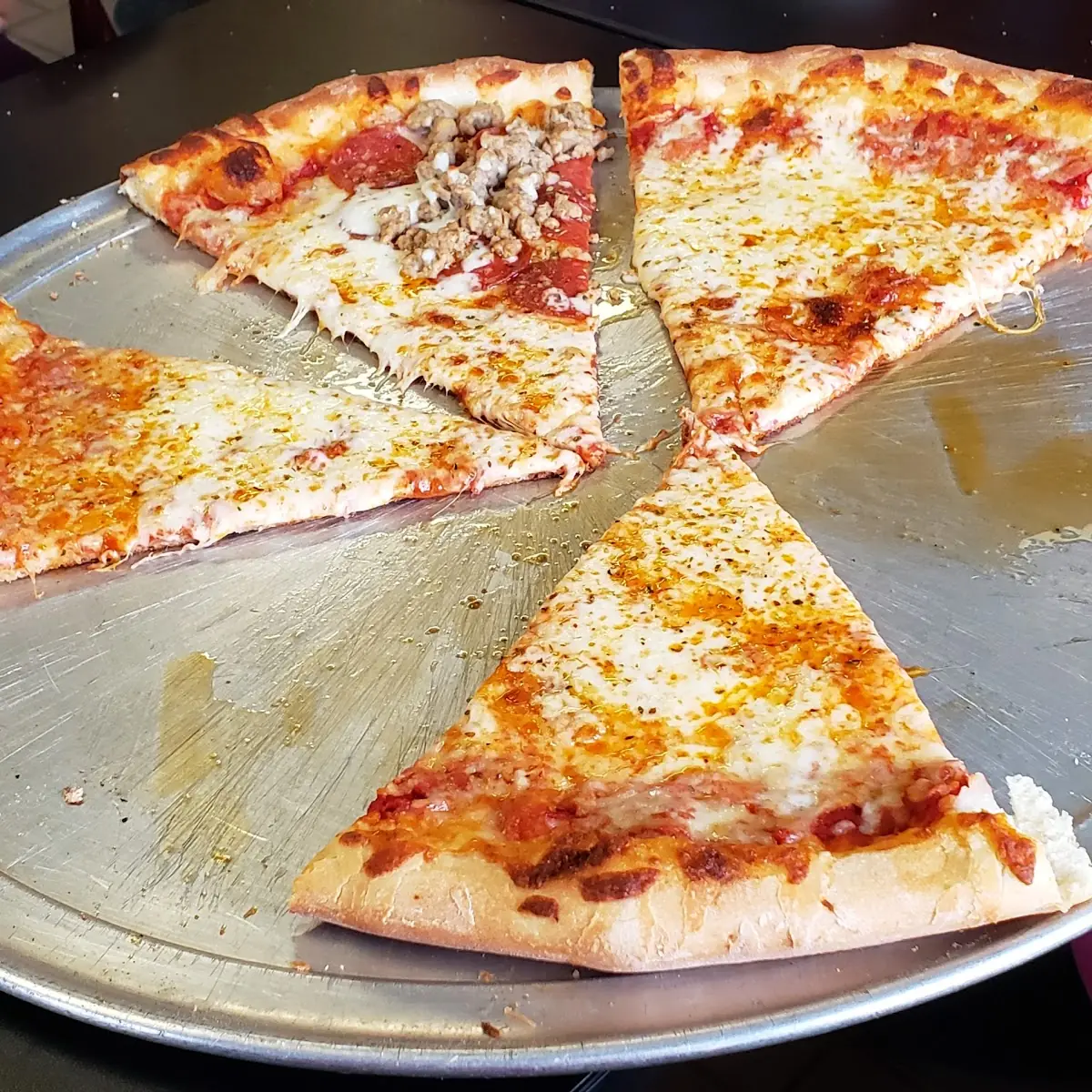 Pepperoni and Sausage Pizza