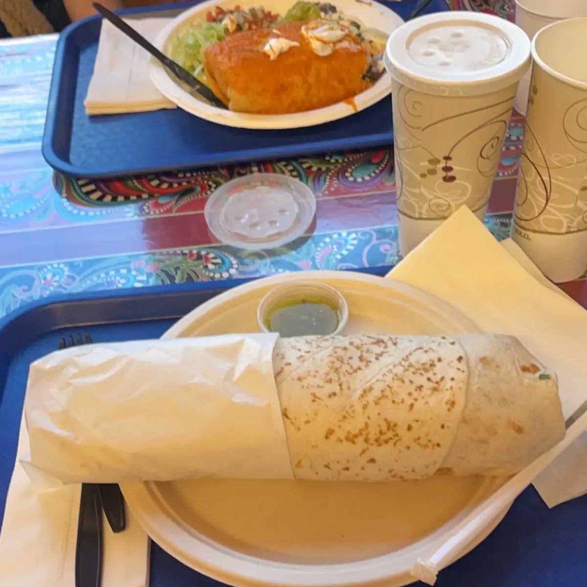Foot Long Burrito