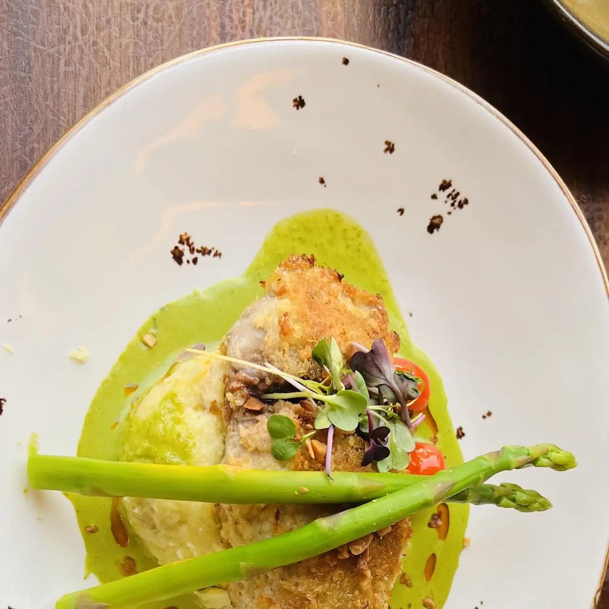 Macadamia Nut Crusted Fish