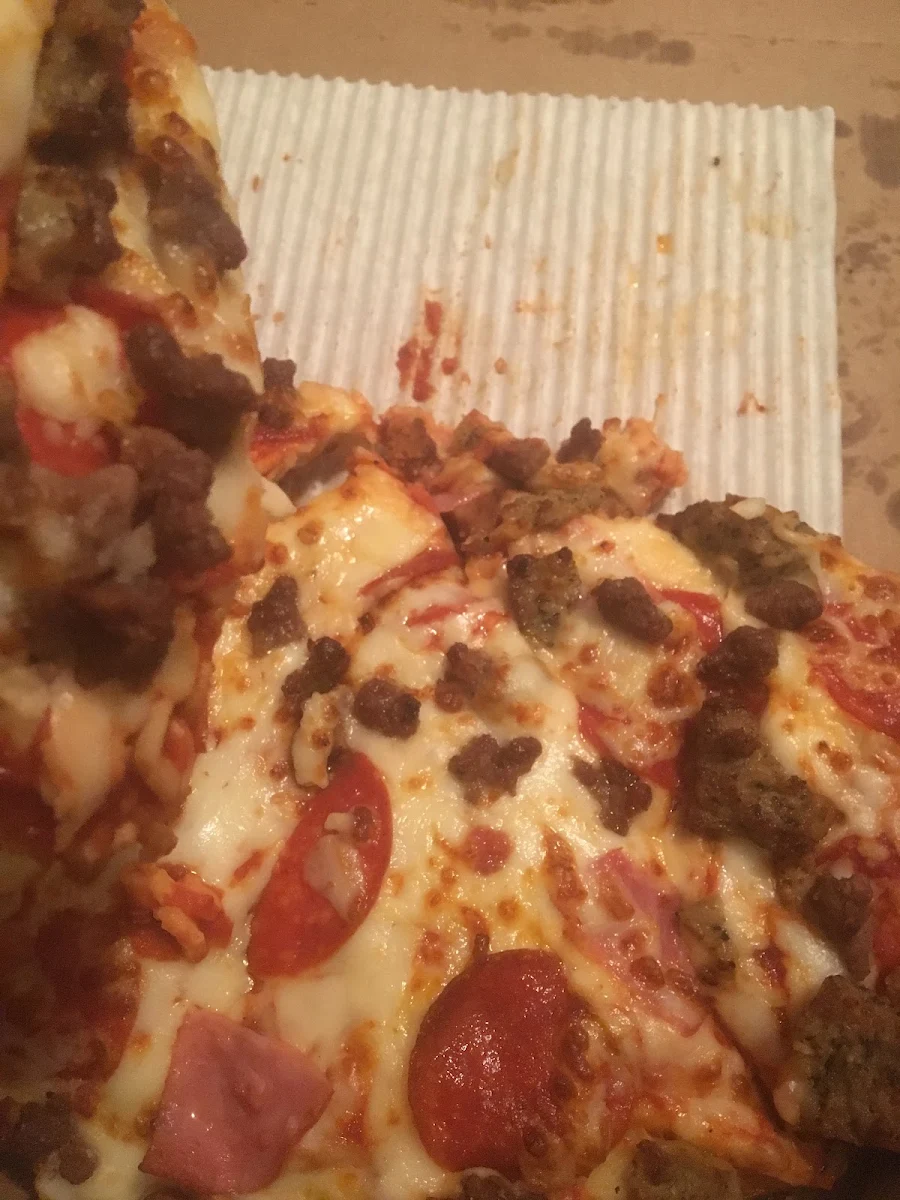 Deep Meat Lovers Pizza