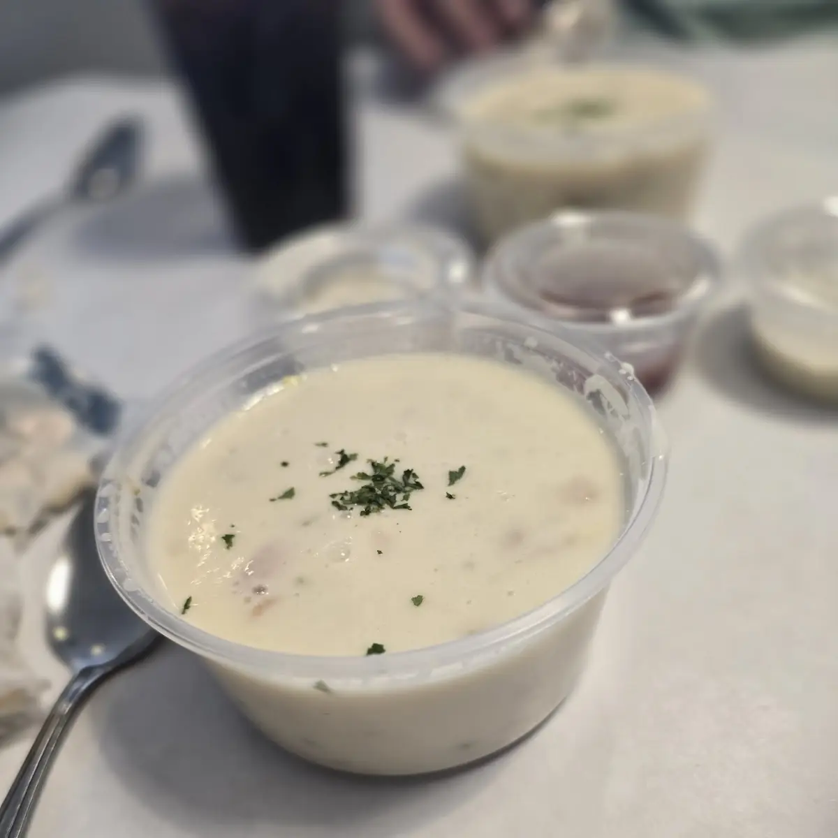 New England Clam Chowder Soup