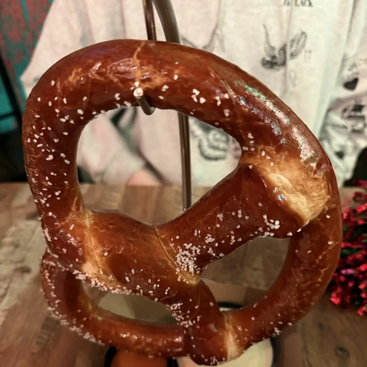 Giant Salted Pretzel and Beer Cheese