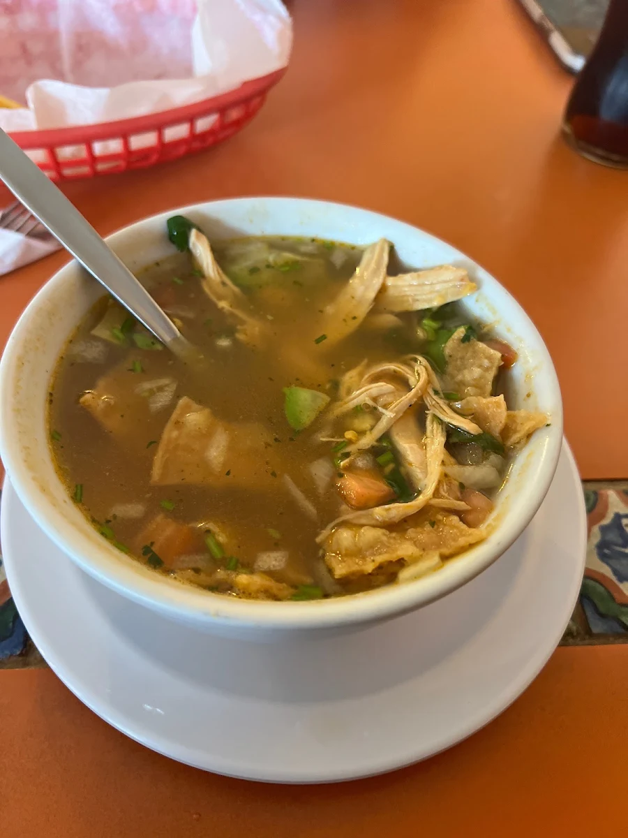 Chicken Tortilla Soup Sopa De Mariscos
