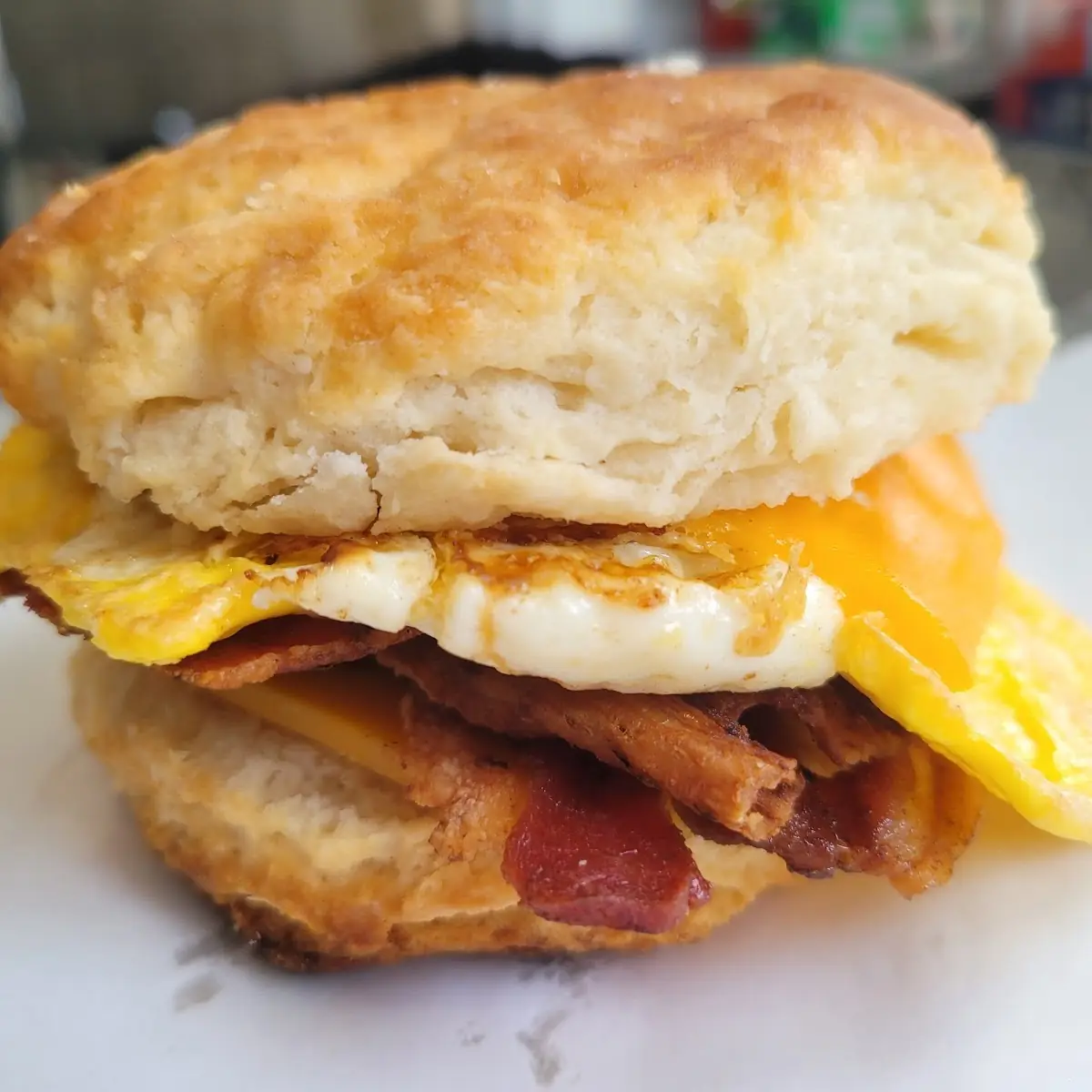 Ham Egg & Cheese Biscuit