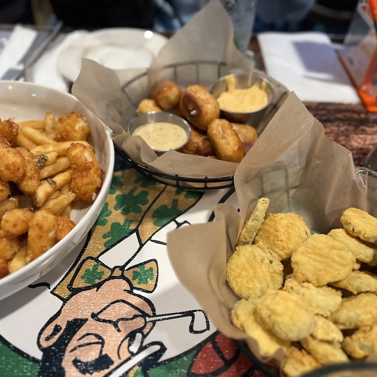 Poutine Pretzel Bites Fried Pickles