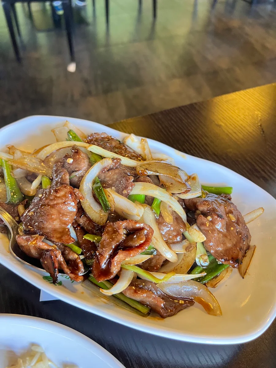 Rice Bowl With Mongolian Chicken
