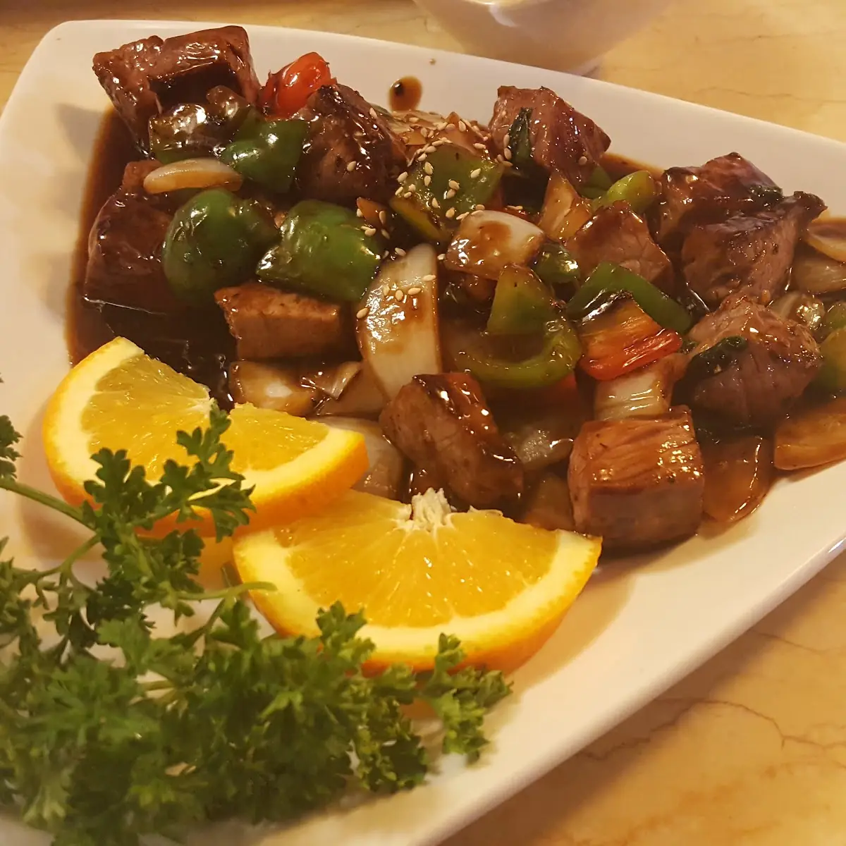Basil Steak