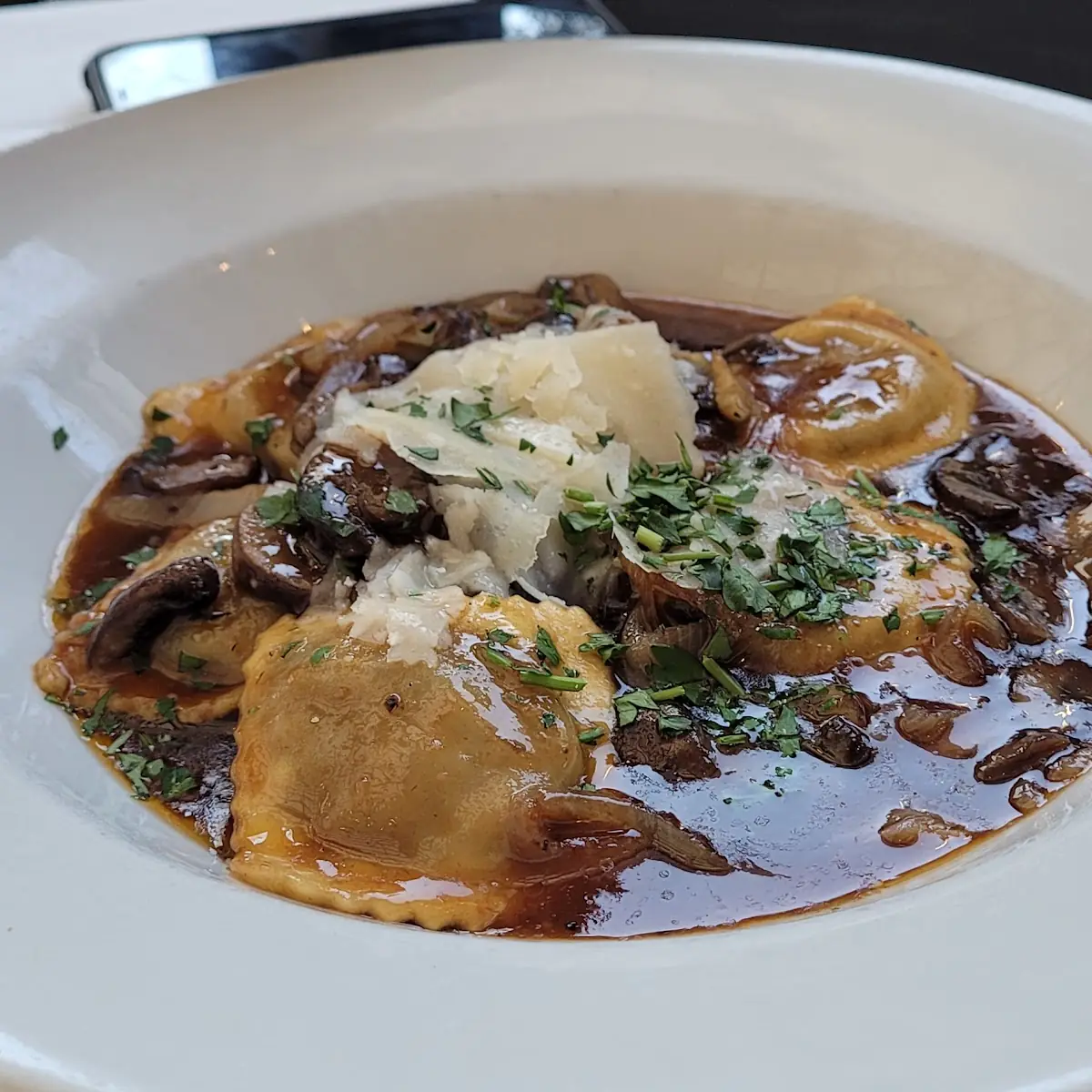 Short Rib Ravioli