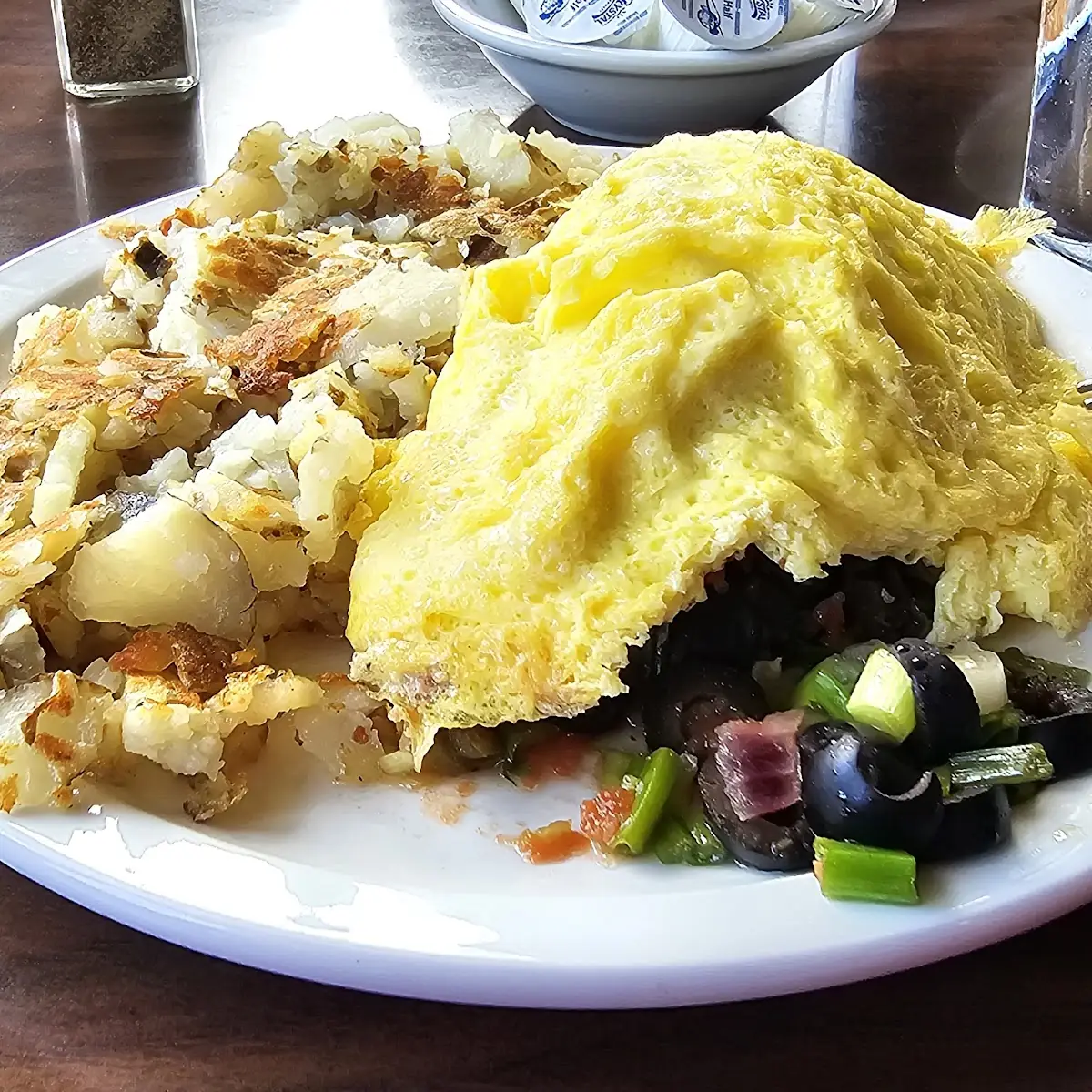 Smoked Salmon Omelette