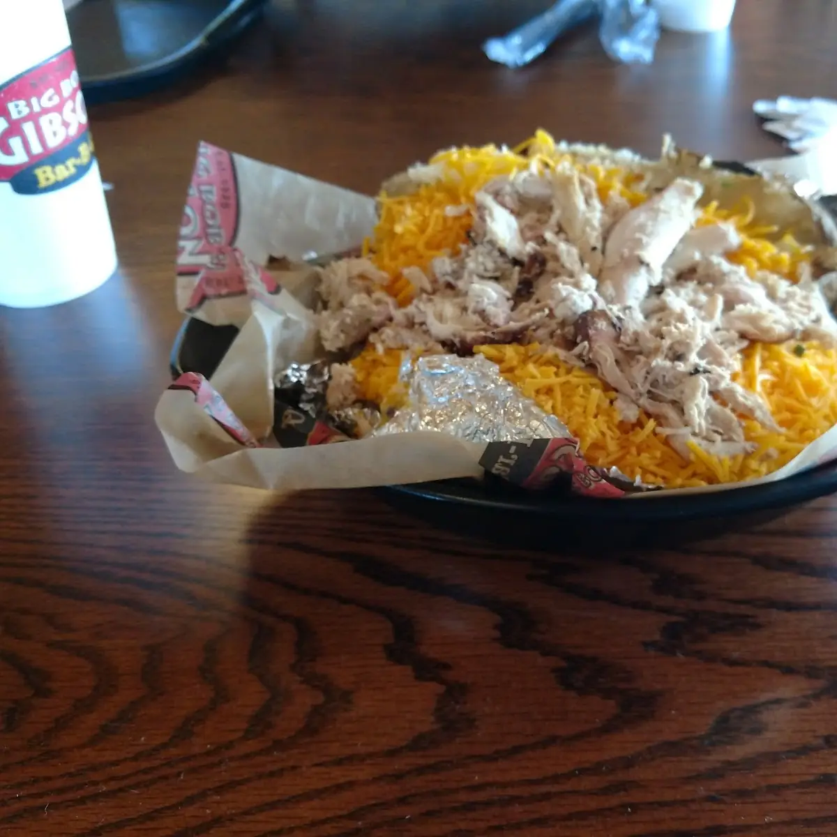 Baked Potato with Chicken