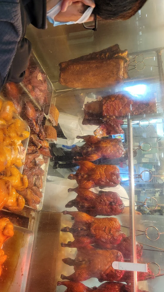 Free Range Chicken BBQ Pork and Roast Pork