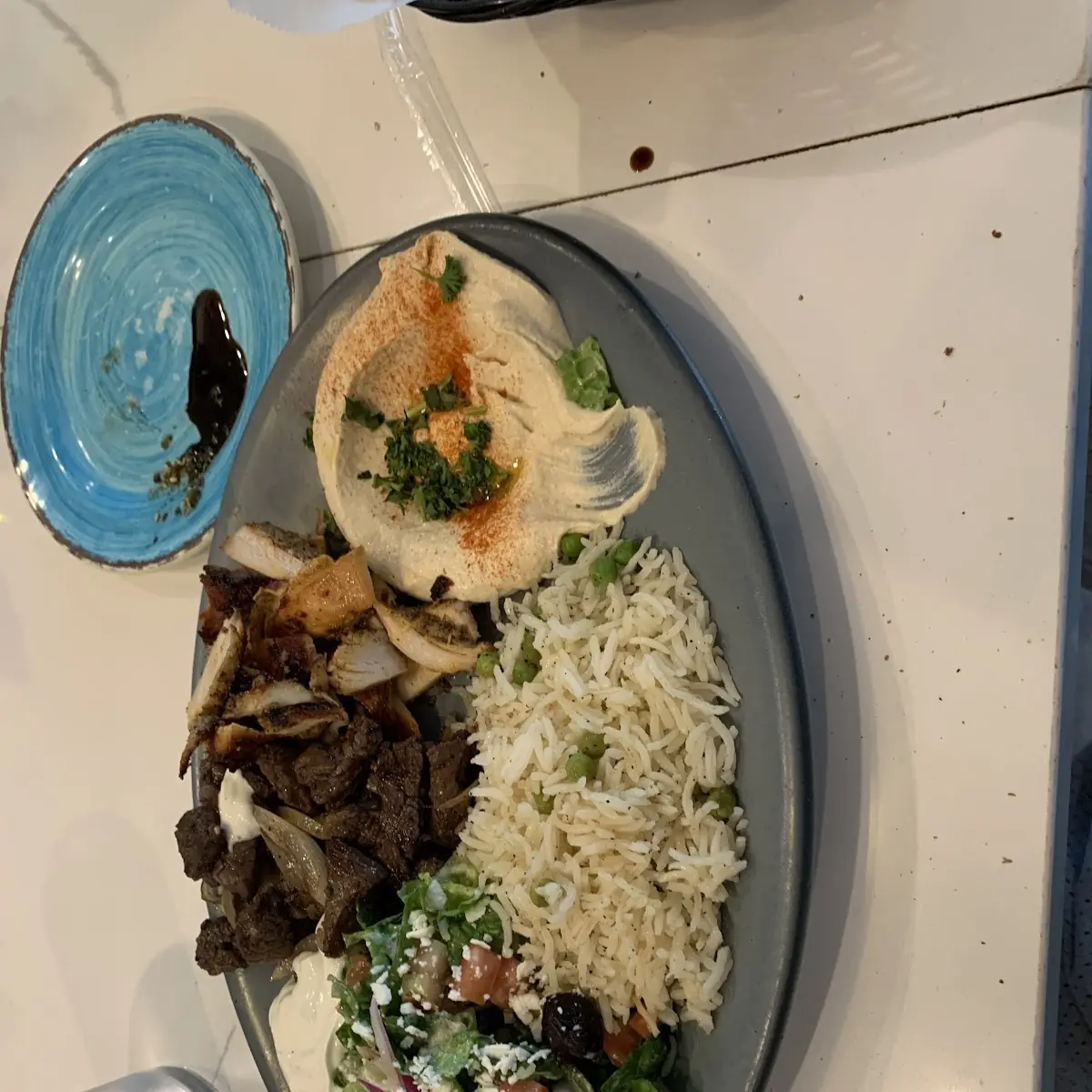 Chicken and Beef Shawarma
