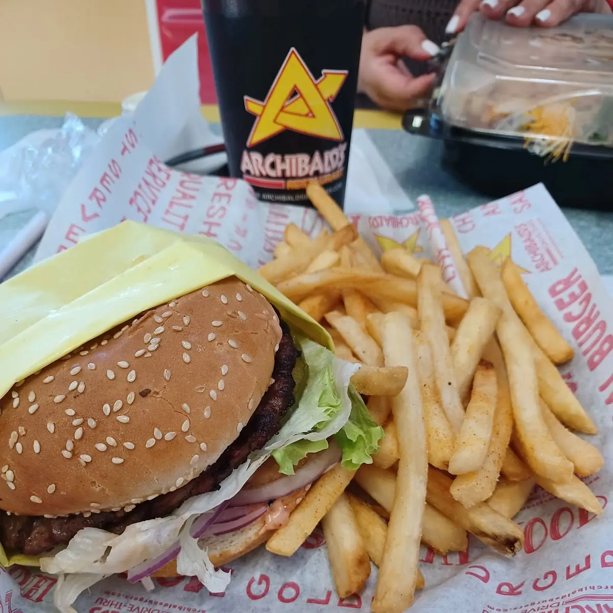 Archibald Cheeseburger Combo