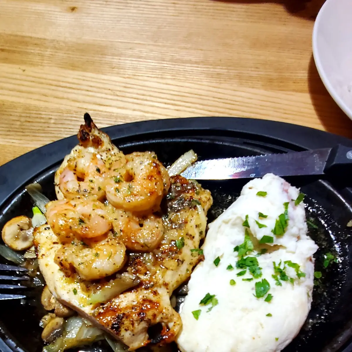 Shrimp 'N Parmesan Sirloin
