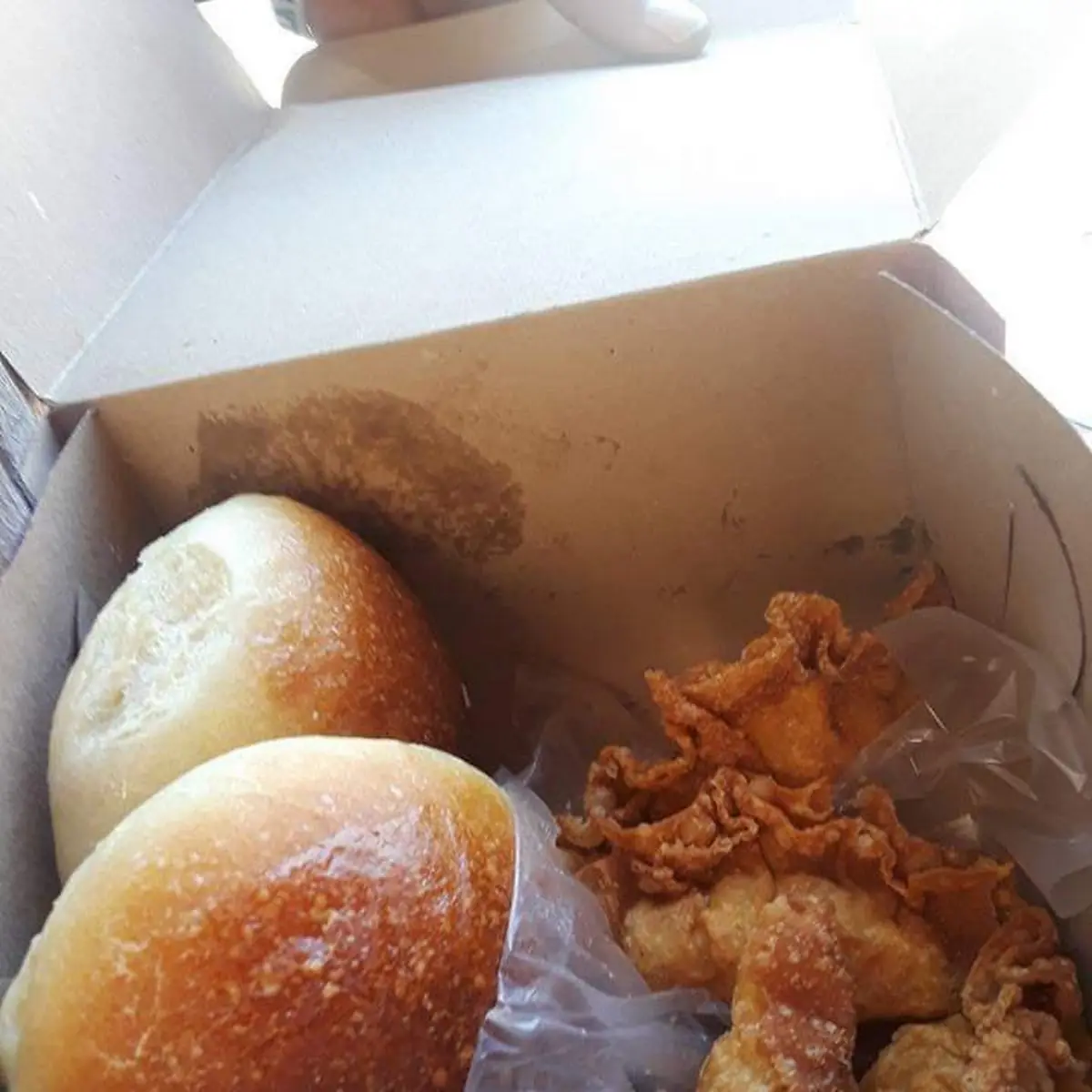 Pork Bun and Fried Shrimp Pot Stickers