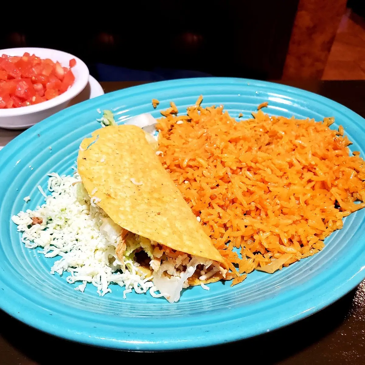 Chicken Taco with Rice
