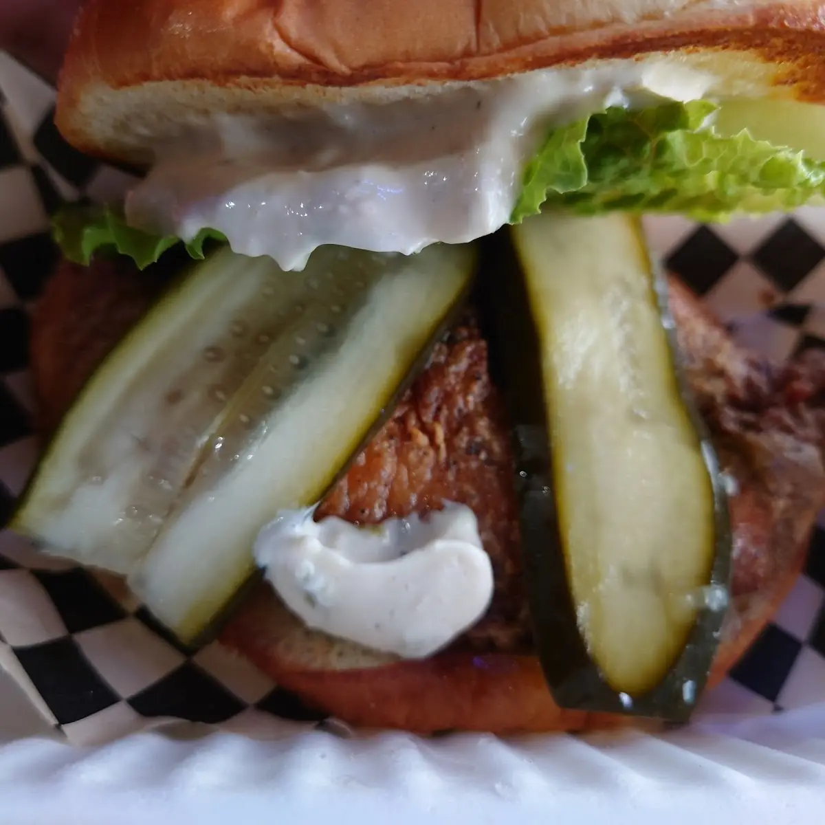 Adobo Fried Chicken Sandwich