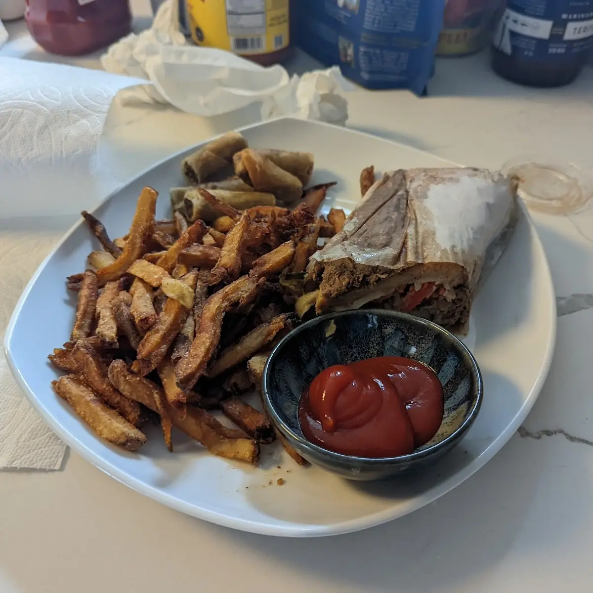Adobo Pork Sandwich