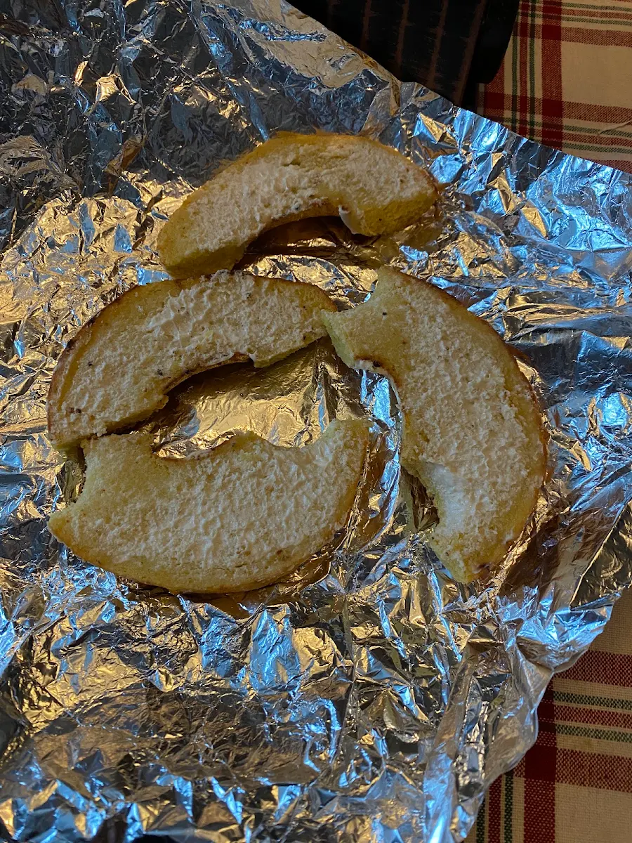French Toast Bagel with Cream Cheese