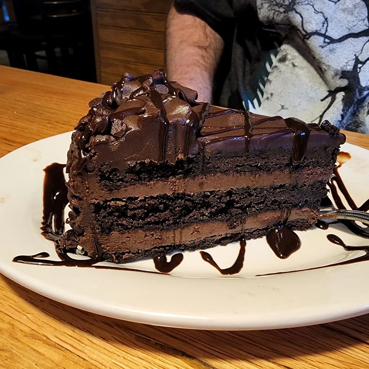 Chocolate Layer Moose Cake