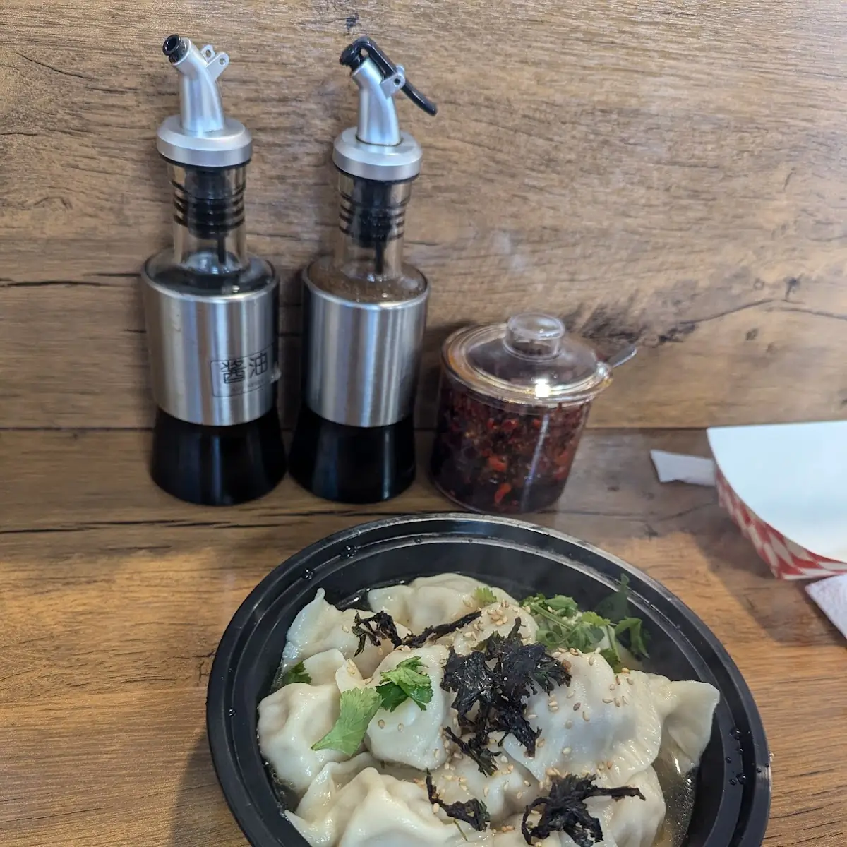 Pork and Cabbage Dumpling Soup