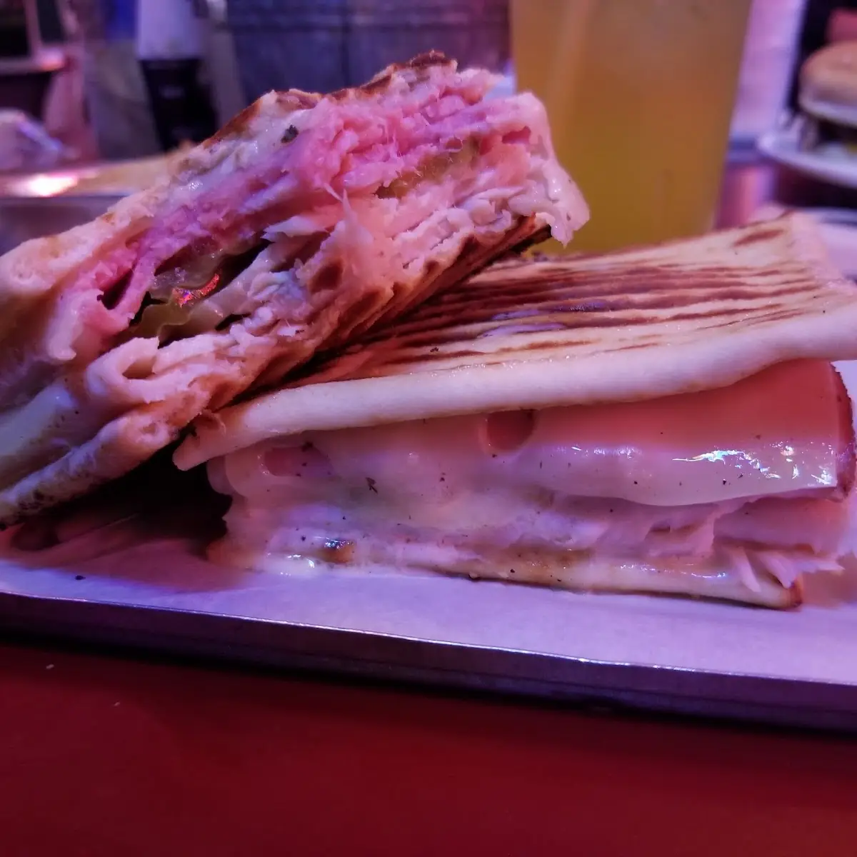 Cuban Flatbread Sandwich