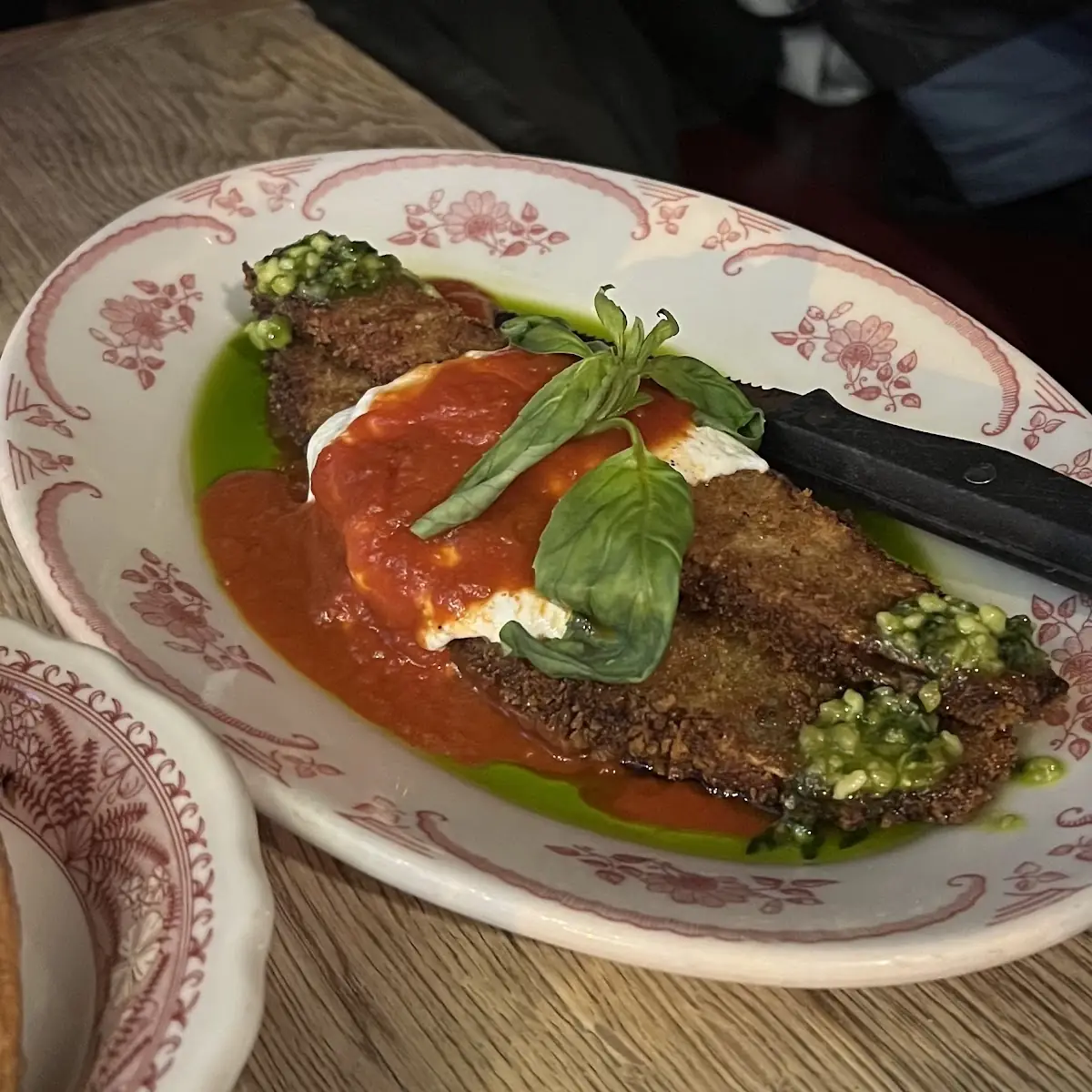 Eggplant Parmigiana Appetizer