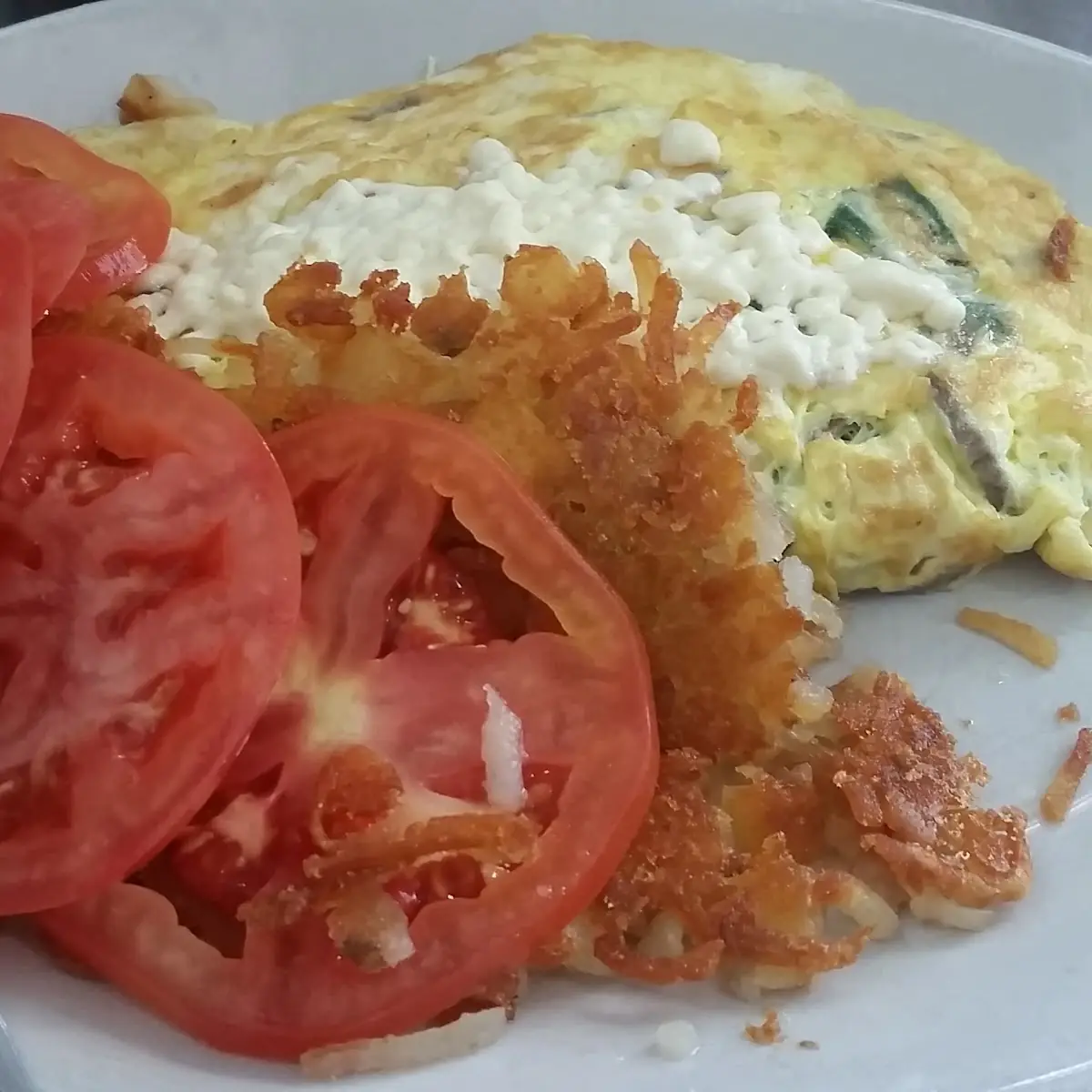 Gyro Omelet w Spinach