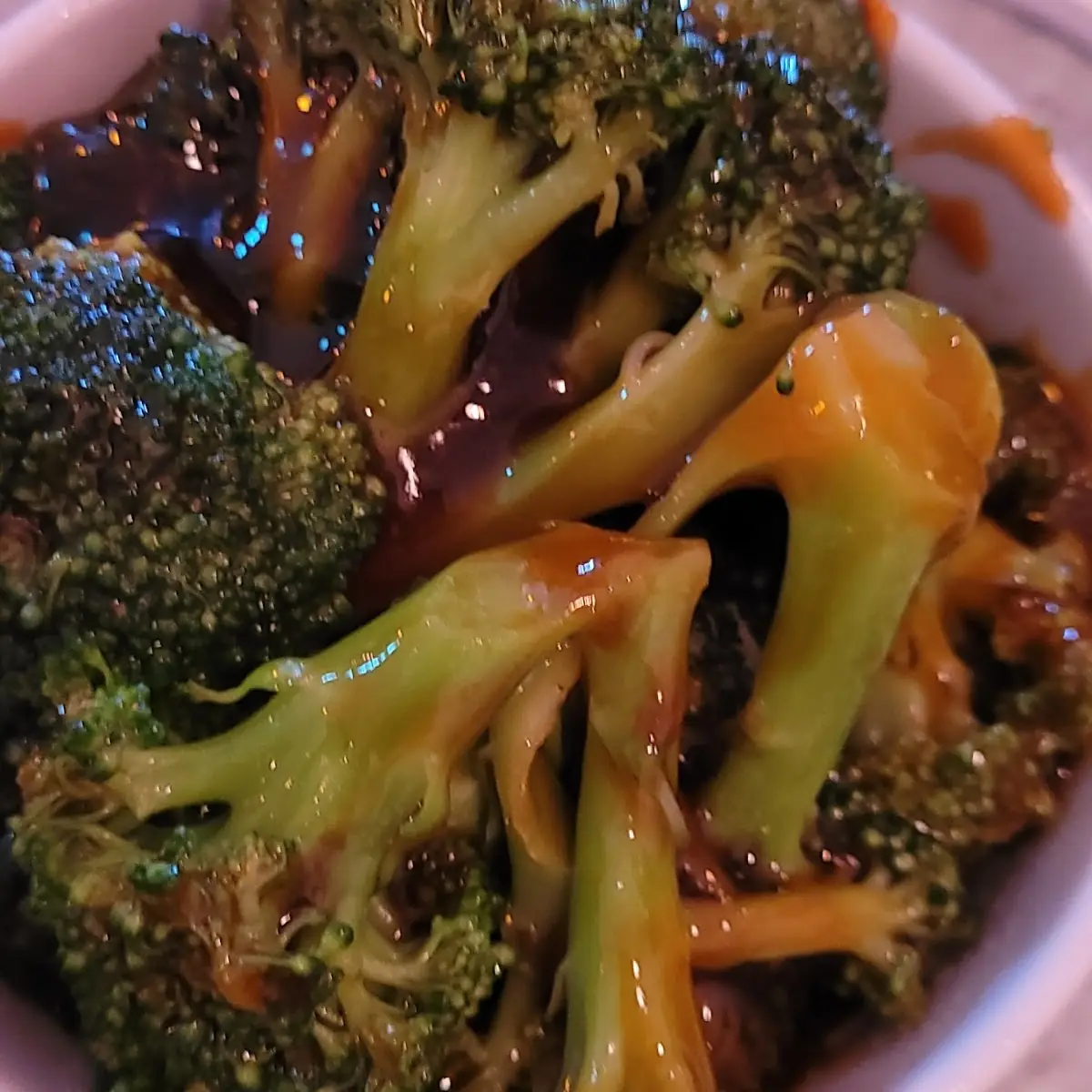 Fresh Broccoli with Garlic Sauce 7 45