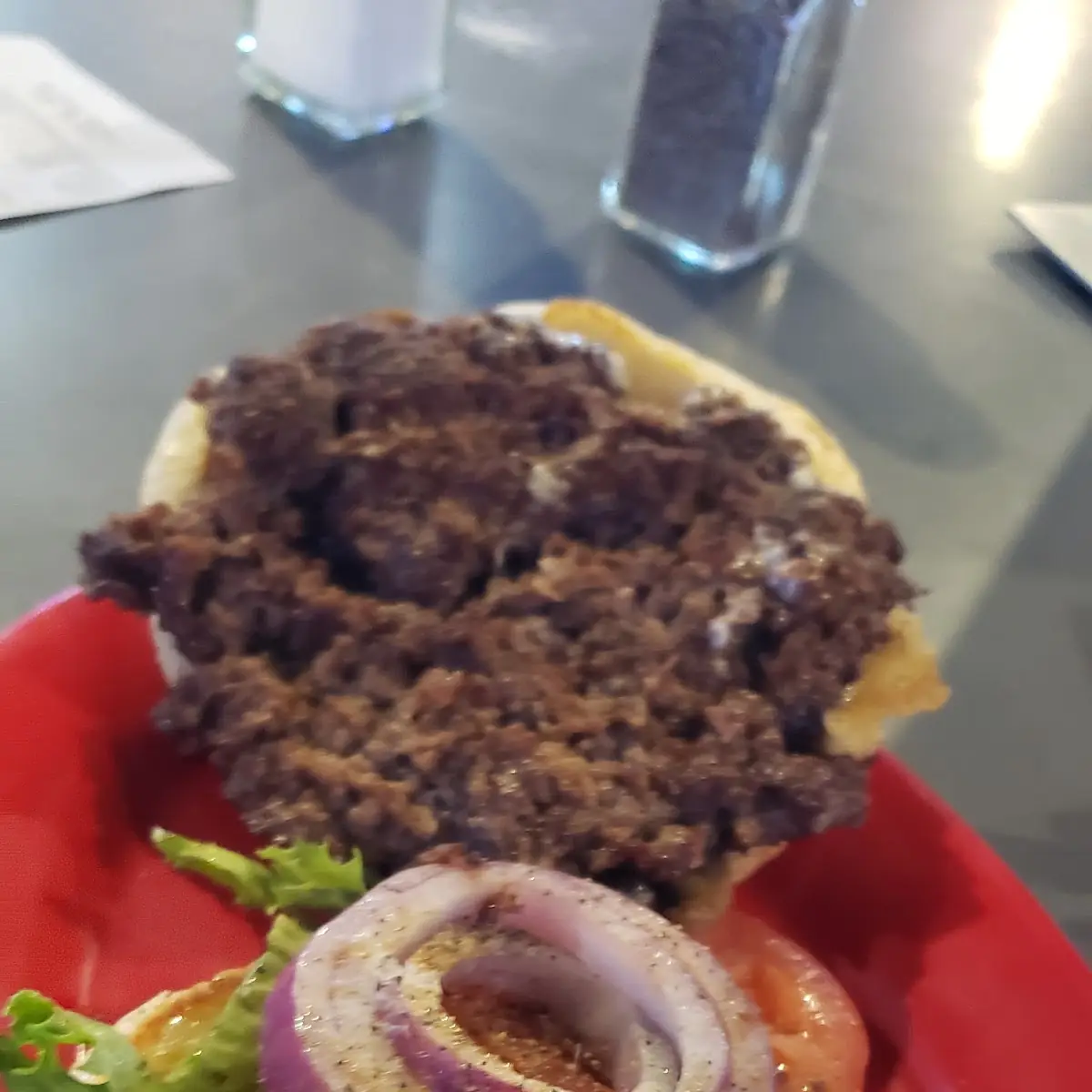 Mushroom Swiss Burger