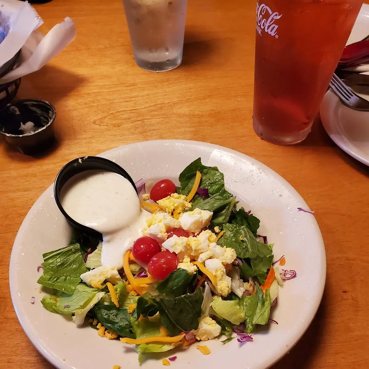 House Salad w Ranch Dressing