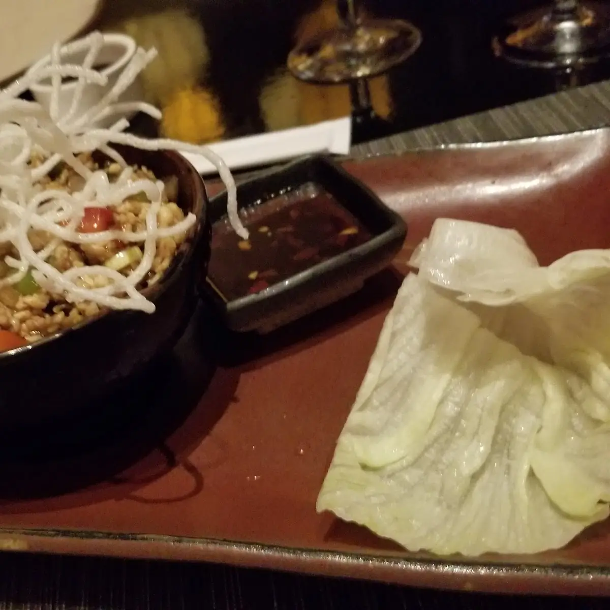 Chicken Lettuce Wraps