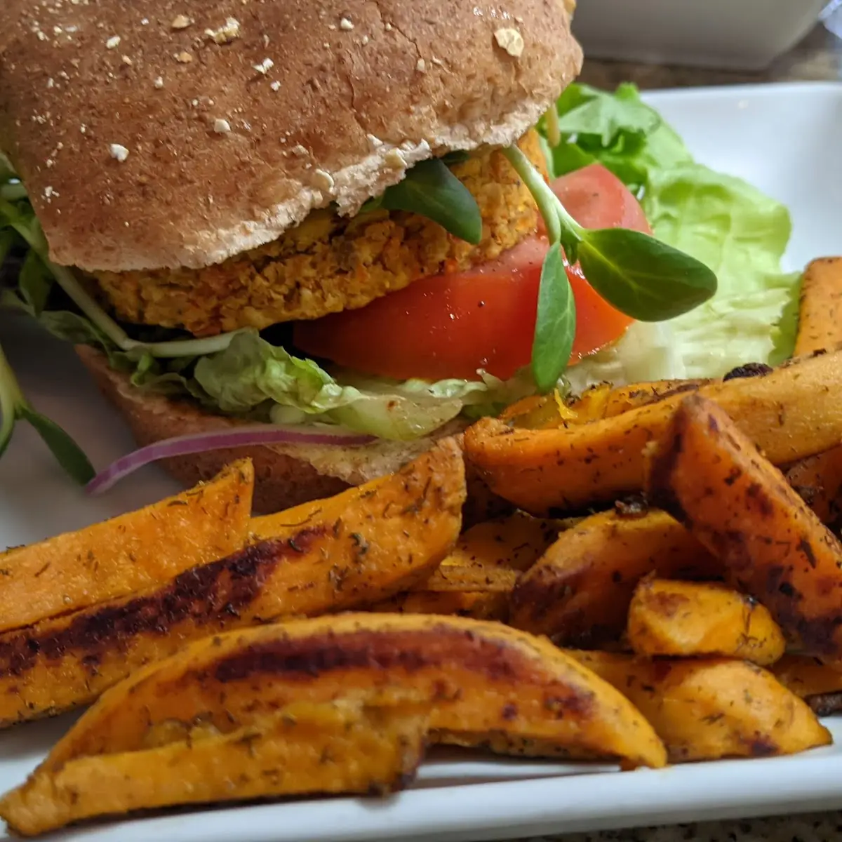 House-Crafted Veggie Burger