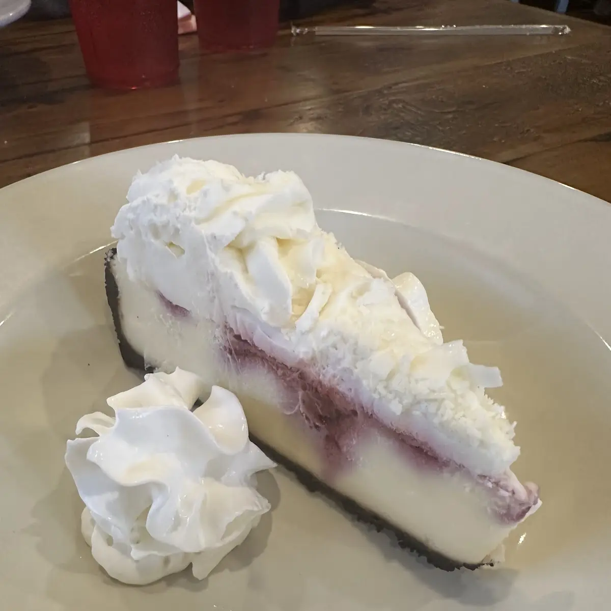 White Chocolate Raspberry Cheesecake