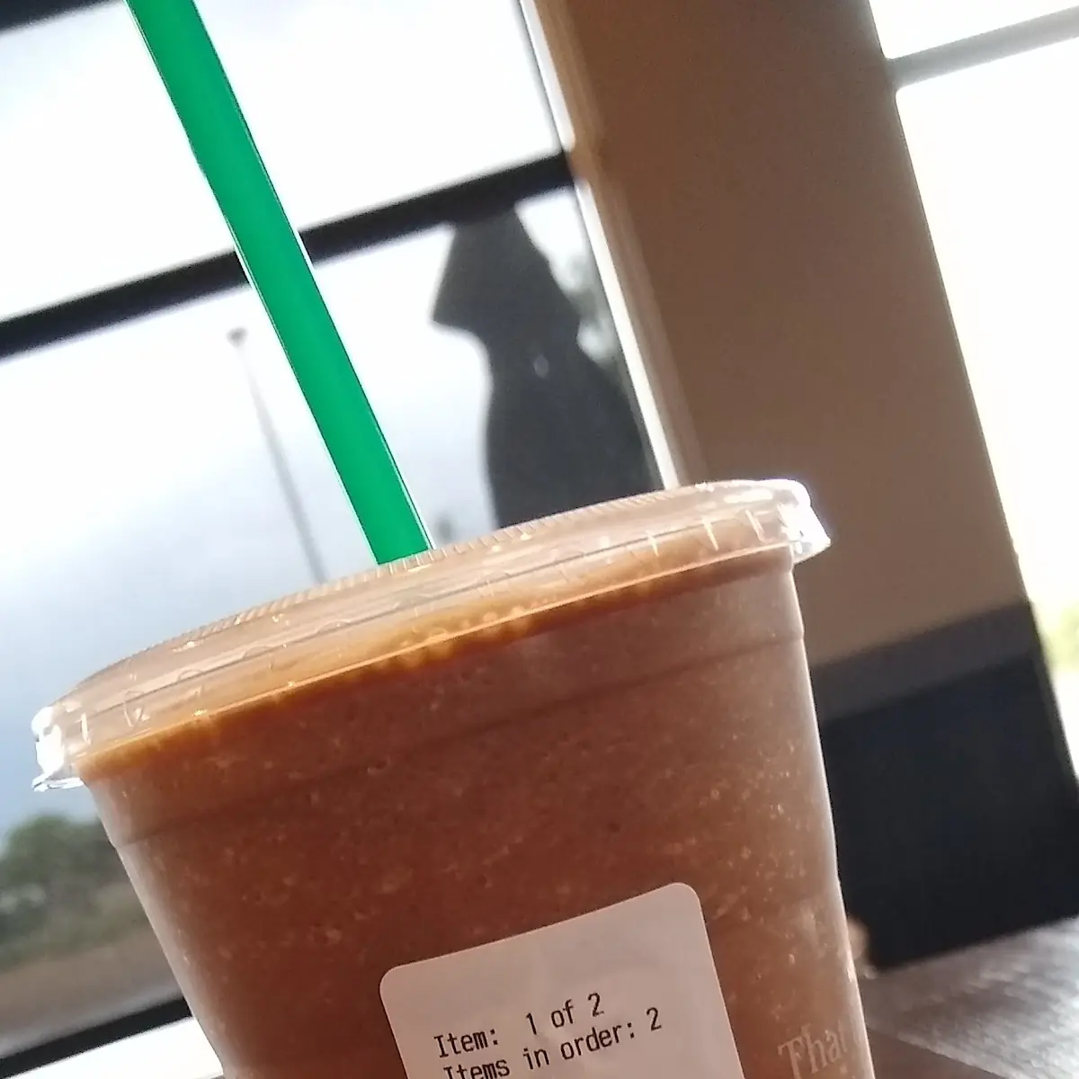 Venti Peppermint Mocha Frappuccino