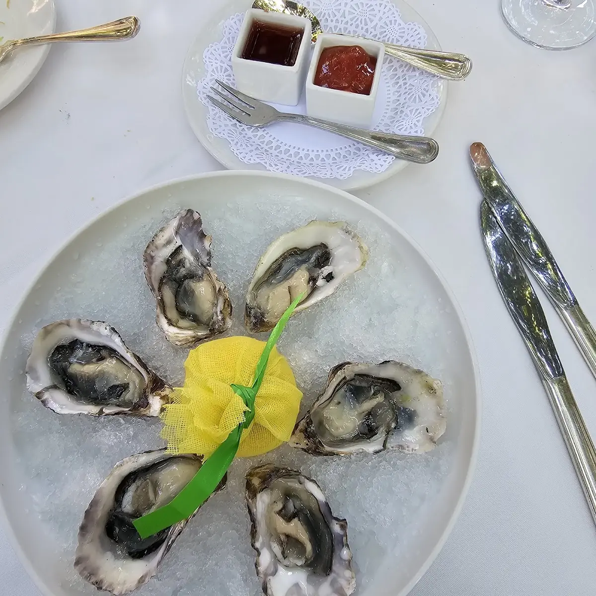 Oysters of Half Shell