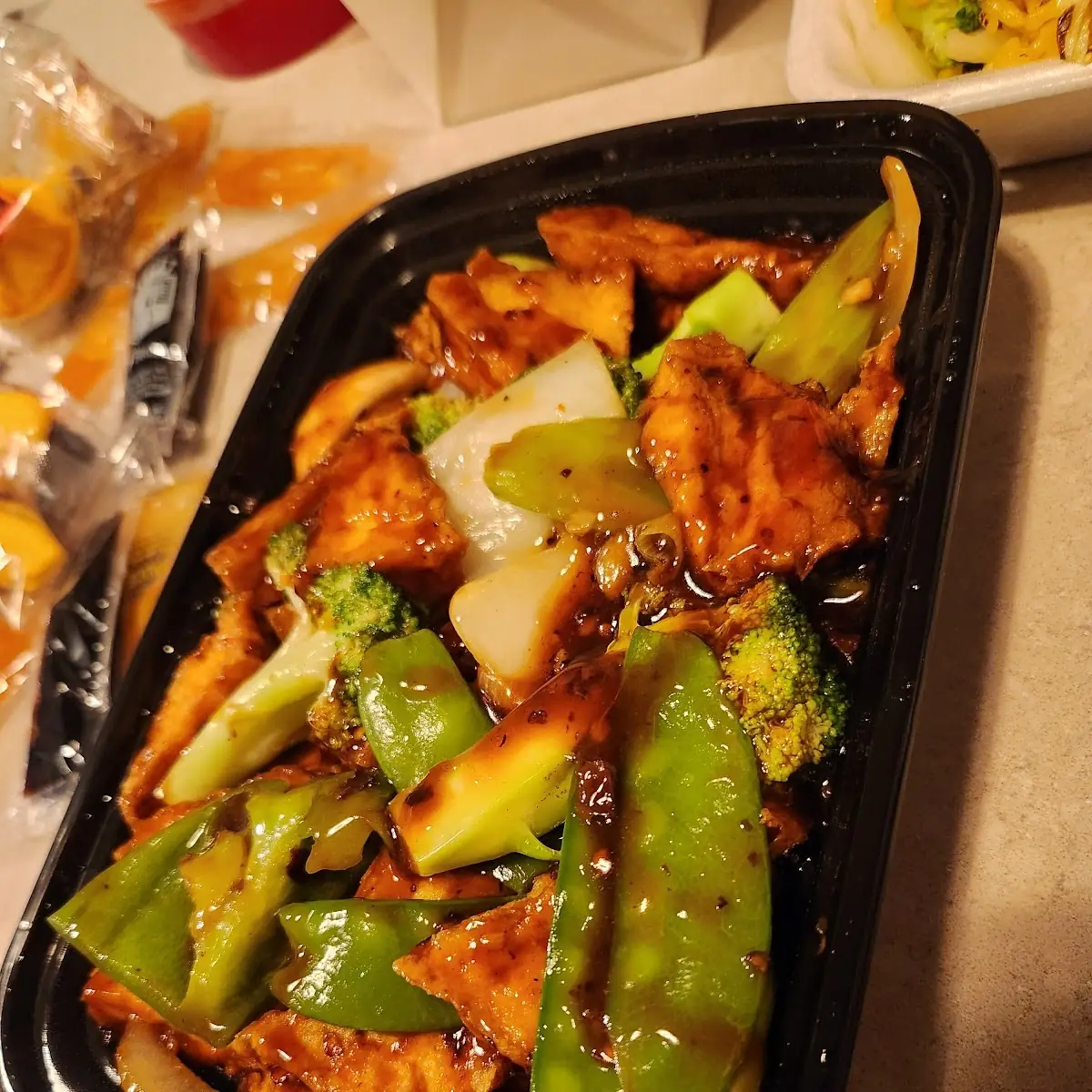 Bean Curd Home Style with White Rice Spicy