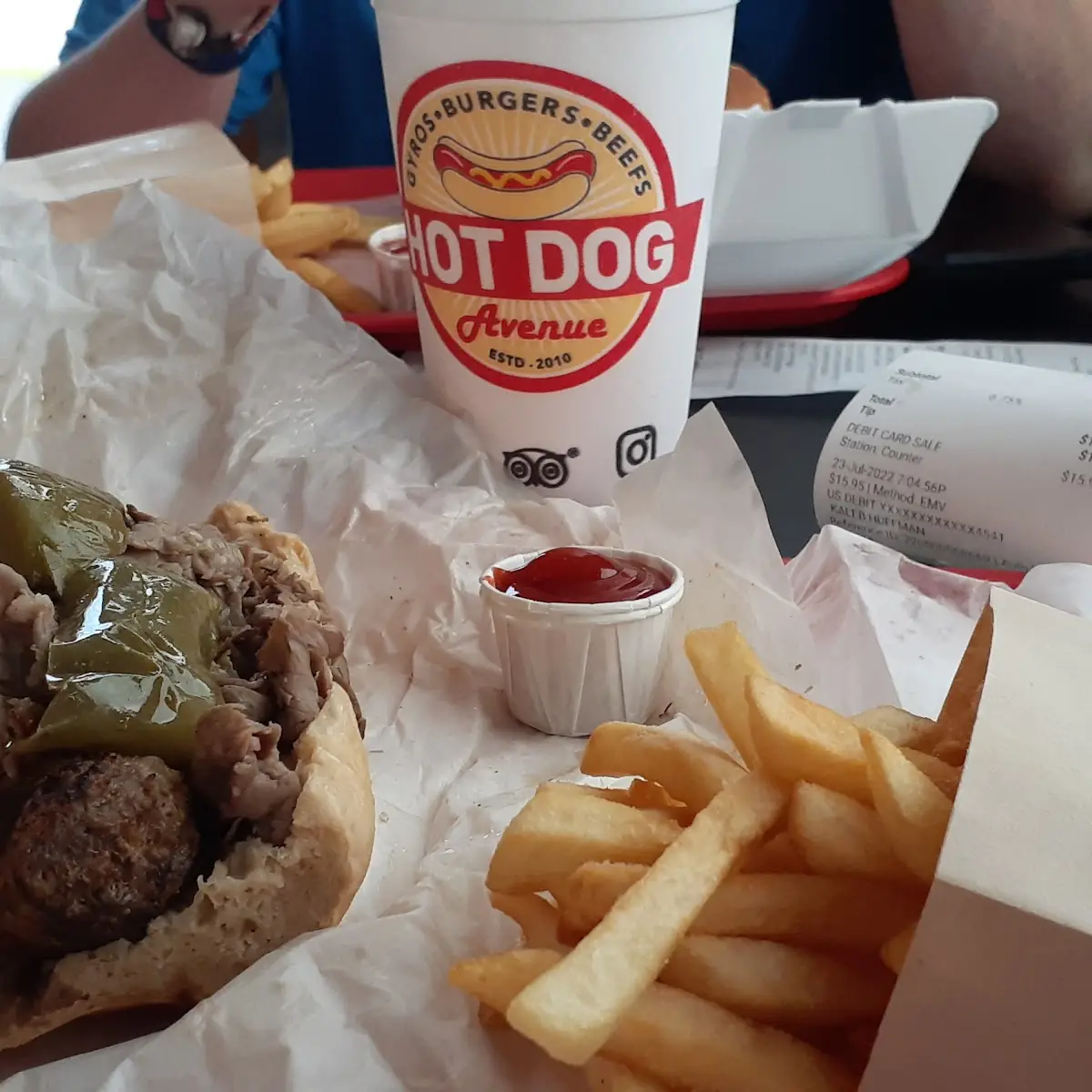 Italian Combo with Fries