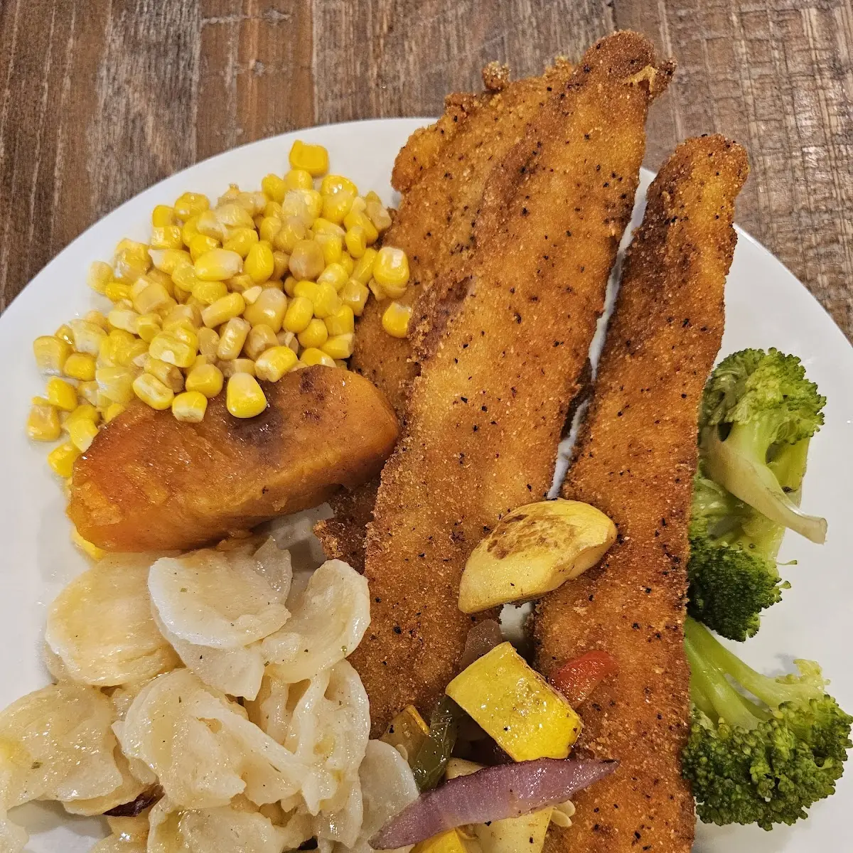 Fried Fish Buffet Platter