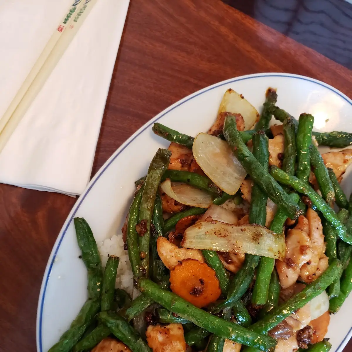 Green Bean Chicken with Garlic Sauce