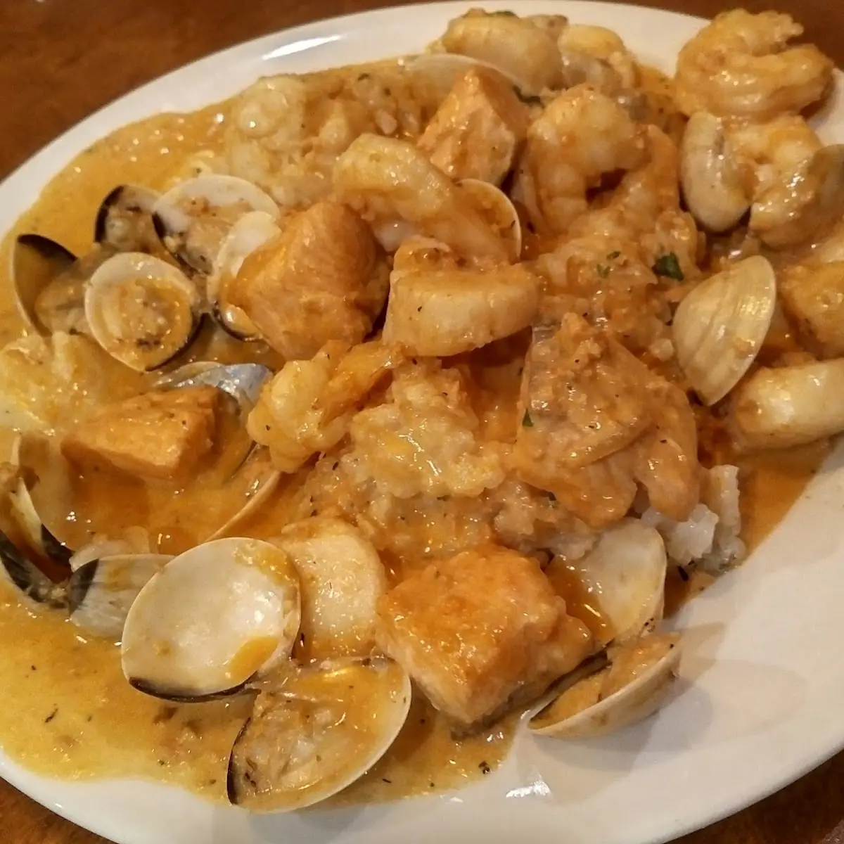 Seafood Risotto with Clams