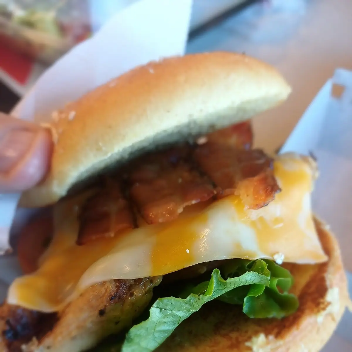 Burger and Fries