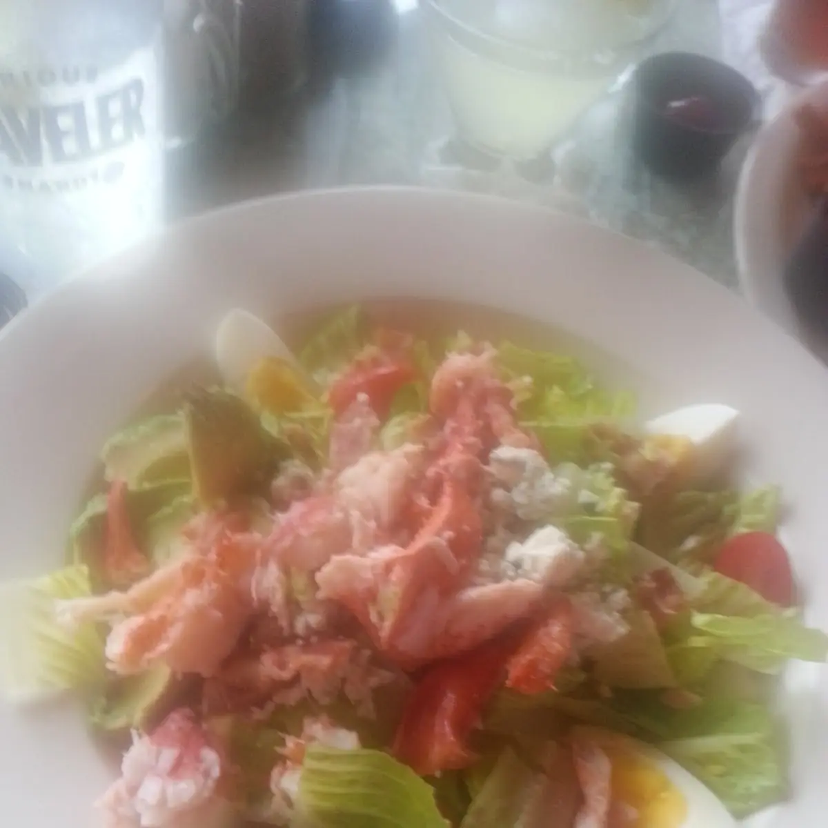 Cobb Salad with Lobster
