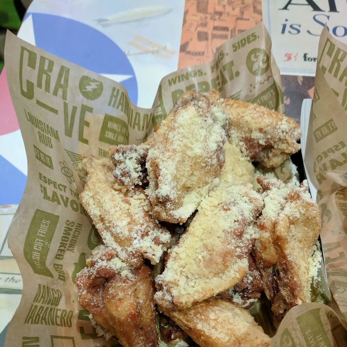 Garlic Parmesan Wings