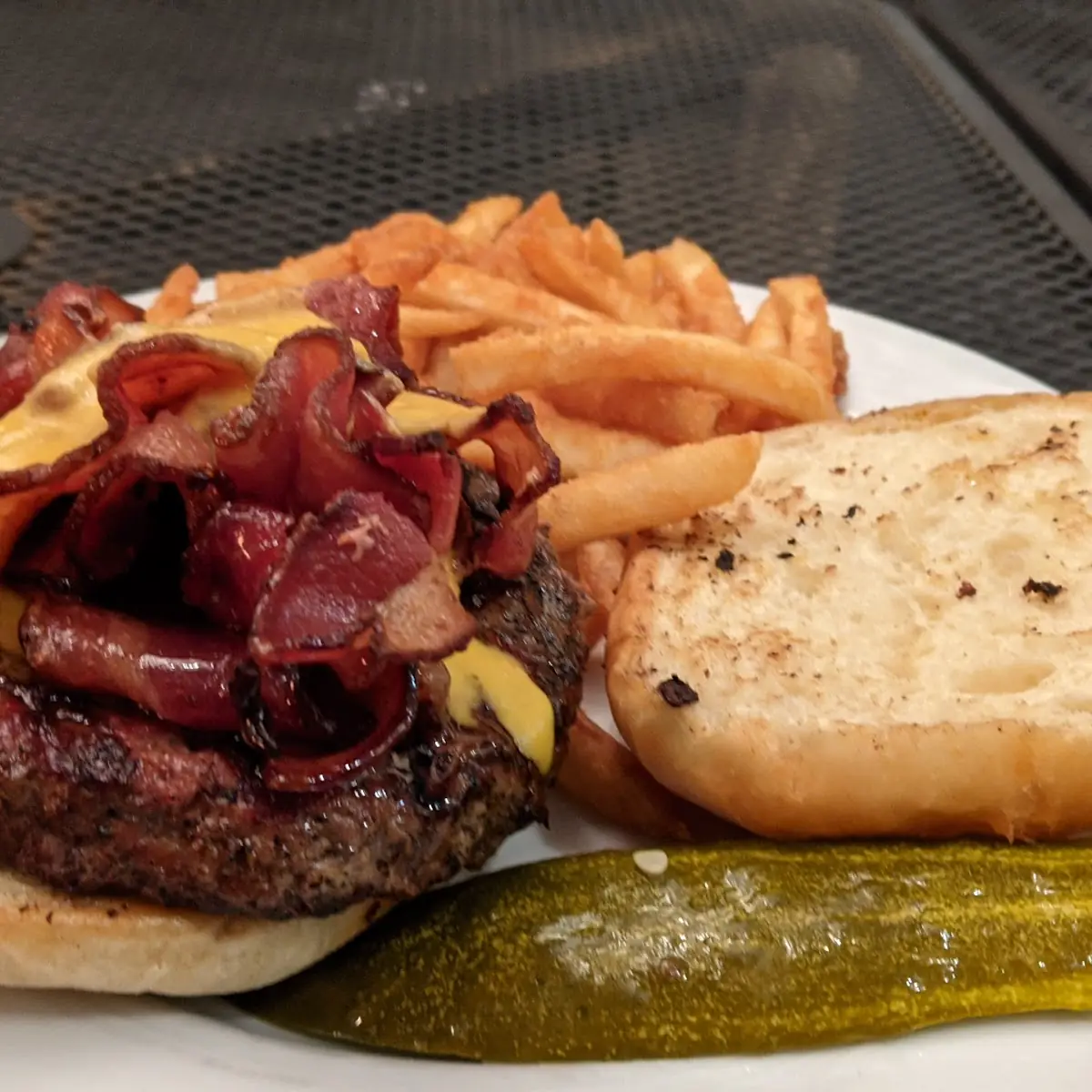 Maple Bacon Burger