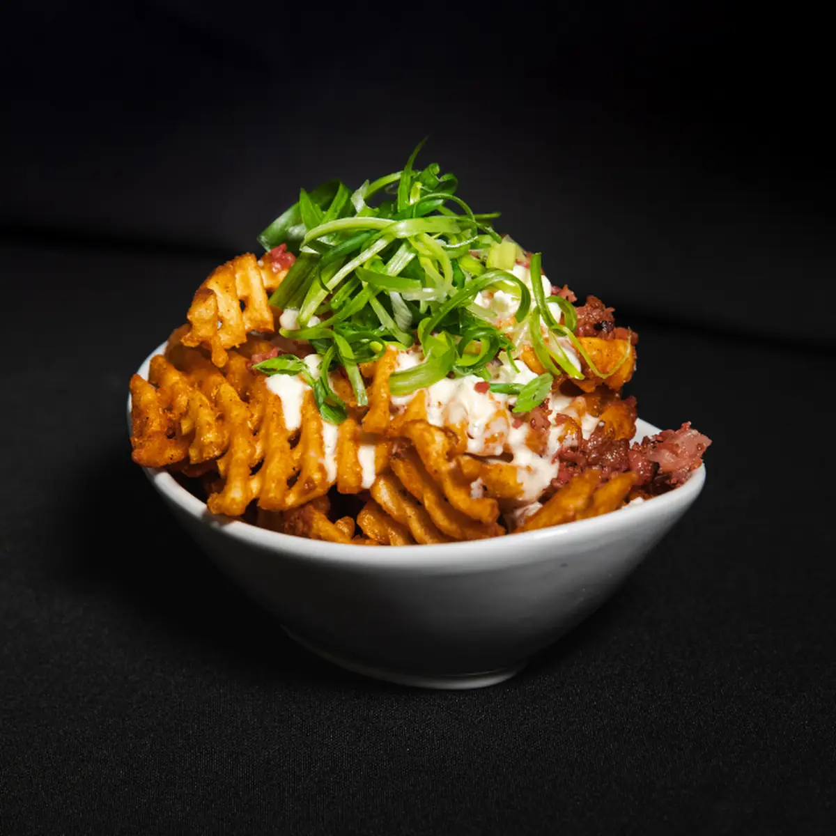 Blue Cheese Waffle Fries
