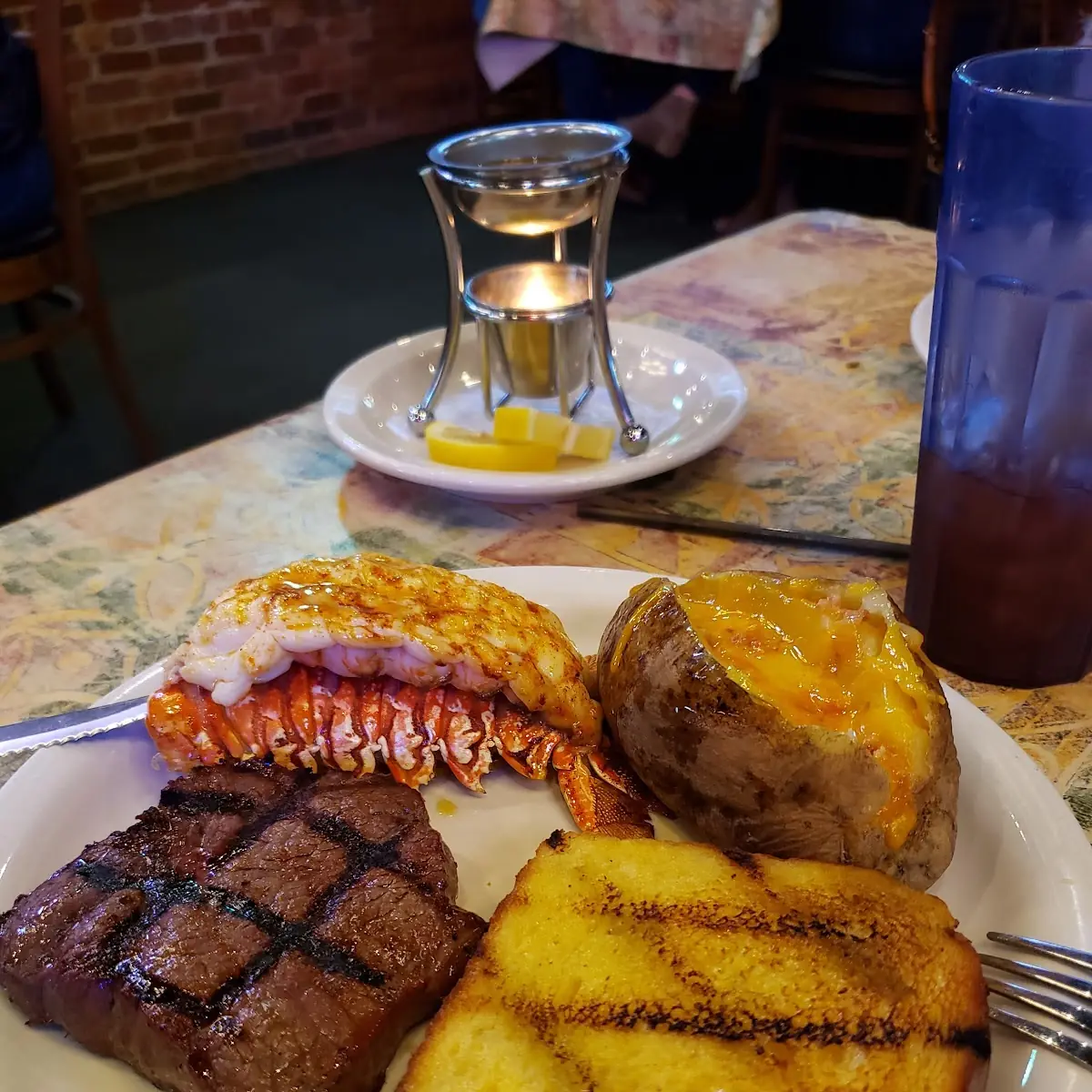 Steak and Lobster Tail