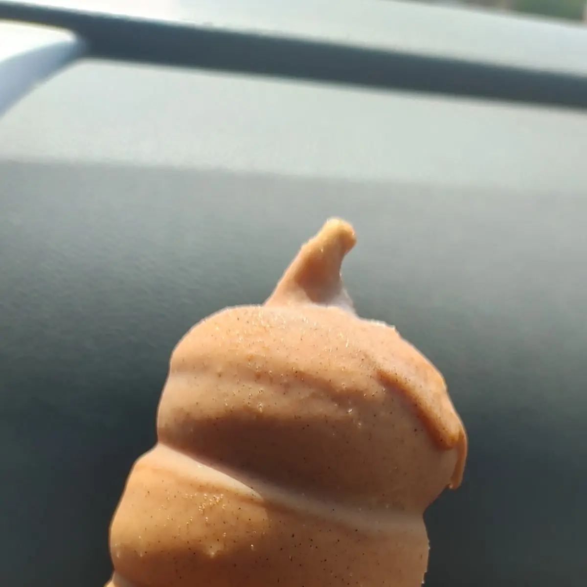 Churro Dipped Vanilla Ice Cream