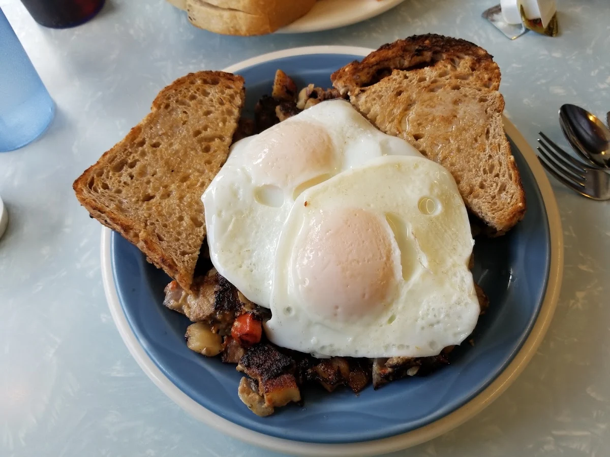 Corned Beef Hash and Eggs